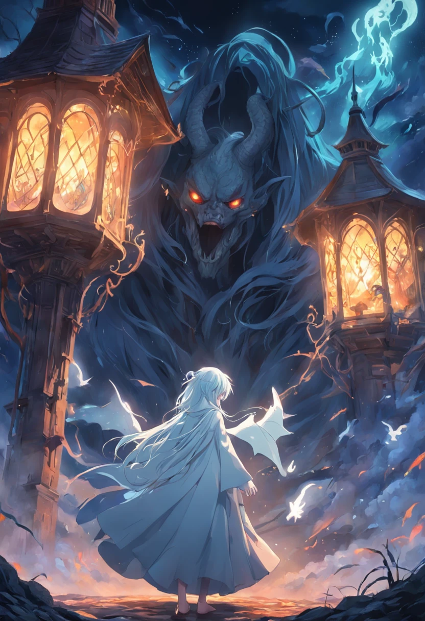 I hope in the coming times,There is less and less fear caused by the wicked,But the fear caused by ghost stories and fairy tales should not be eradicated,pois,Ghost stories and fairy tales,It is full of people's awe of the unknown world and yearning for a better life,It also contains the seeds of literature and art