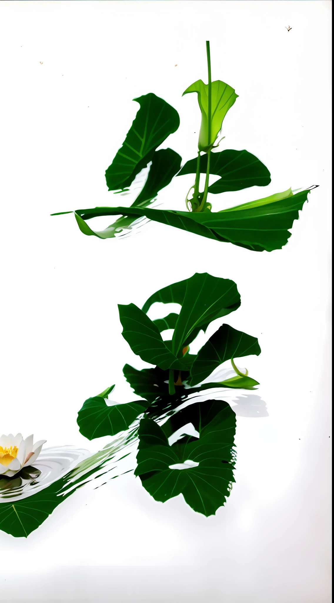 Lotus leaf composition，Delicate texture，Three-dimensional weaving，k hd，HD.8K
