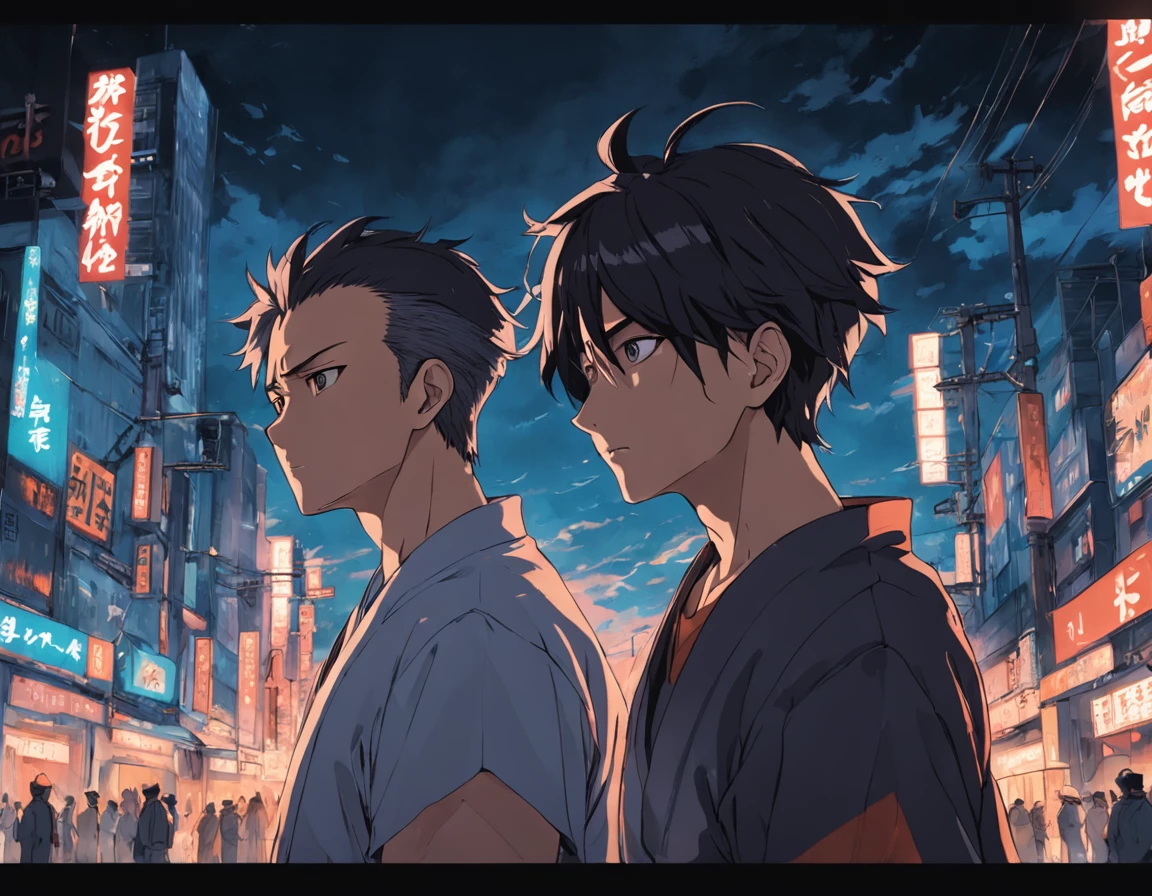 Anime baseball players high-fiving during a game, Akihiko Inoue and Ross Tran, Rob Ray and Kentaro Miura Style, Renji Murata and Artgerm, 🚿🗝📝, Katsuhiro and Inio Asano, makoto shinkai and (Cain Kuga), 8k!, 8k!!, High quality fan art