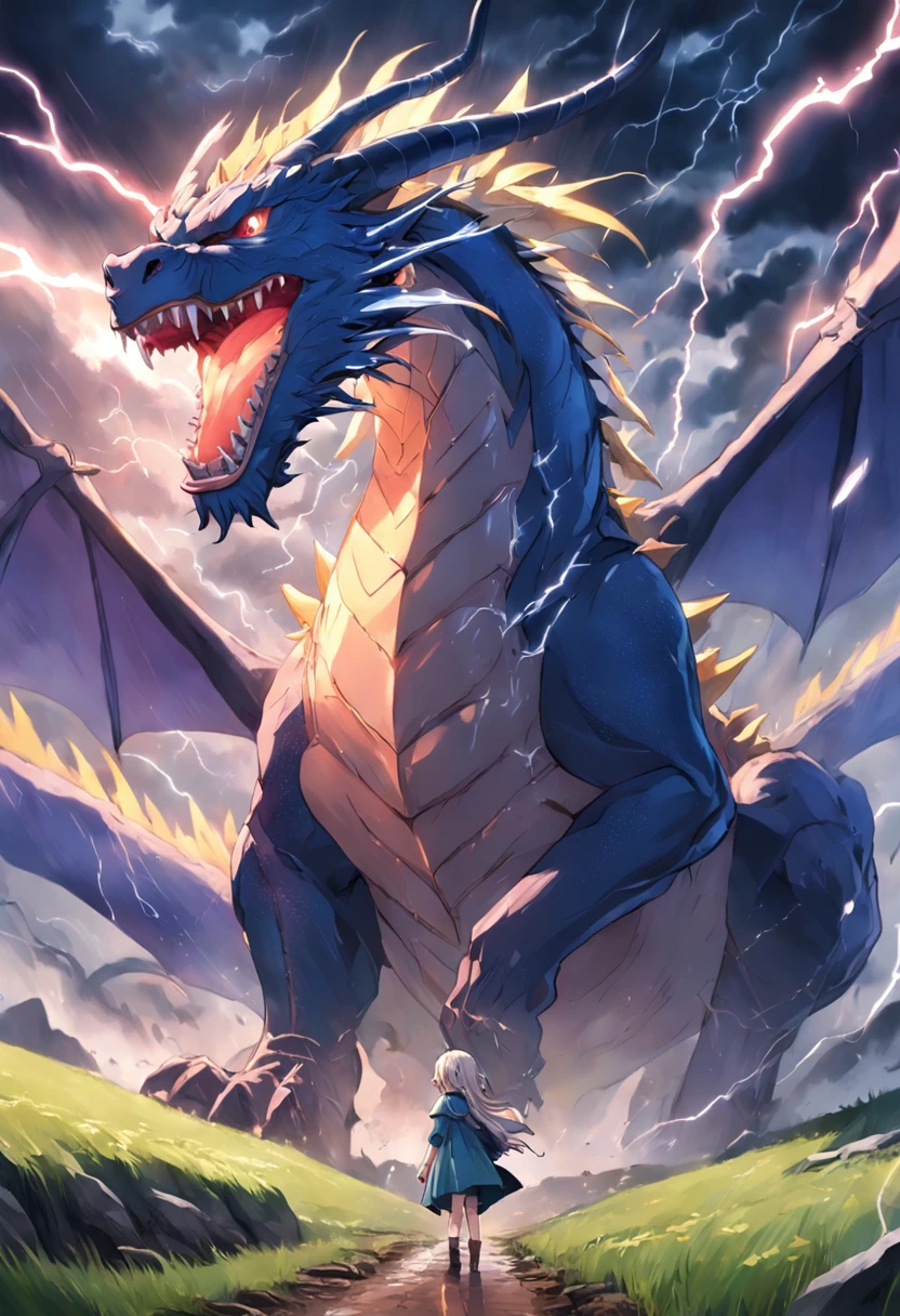 At the beginning of spring ploughing,It's going to be thundering and raining,Accompanied by lightning and deafening sounds,People in ancient times believed that lightning was a heavenly creature,That was the image of the original dragon,There is a deafening dragon groan,Can call the wind and rain