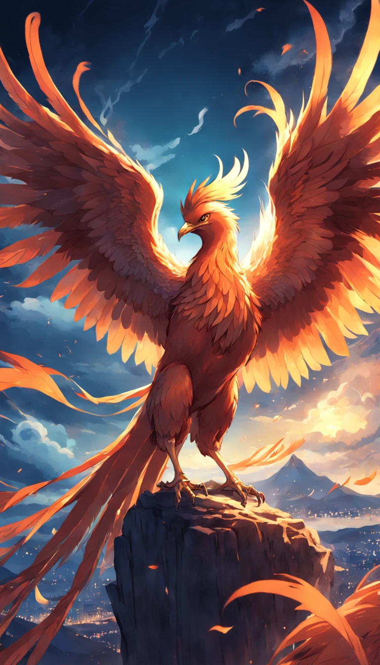 the phoenix, A sacred bird in Greek mythology