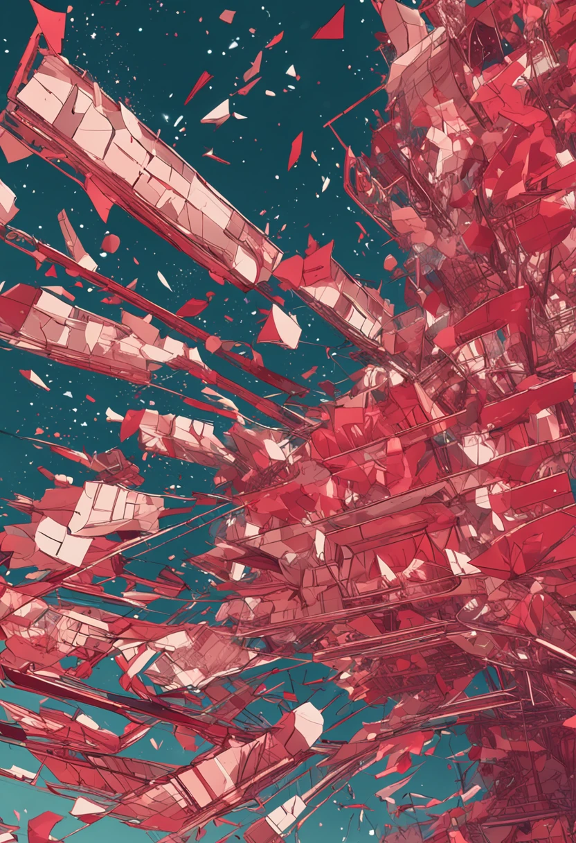Particle,k hd,Scattered red envelopes,