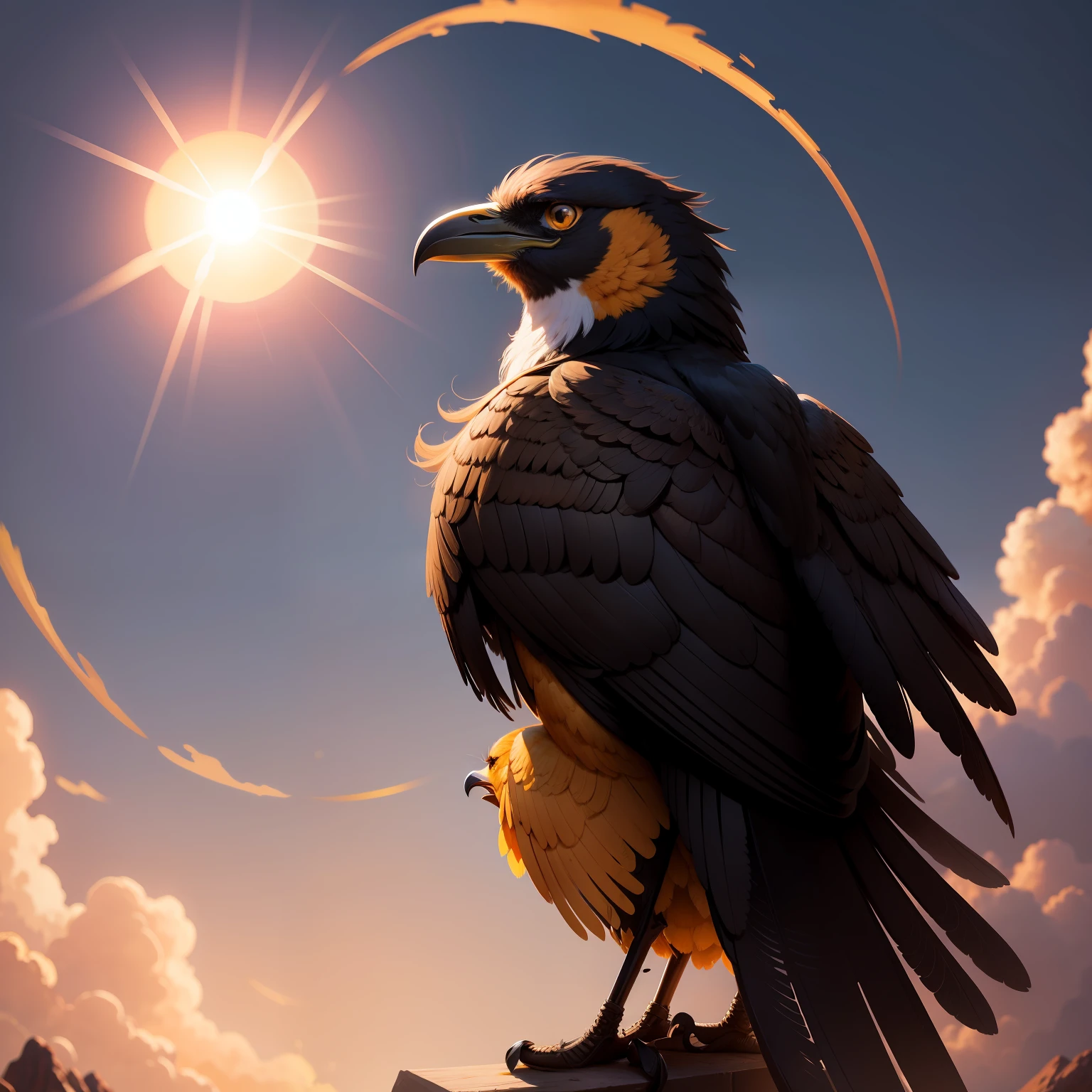 Houyi,suns,Golden Crow