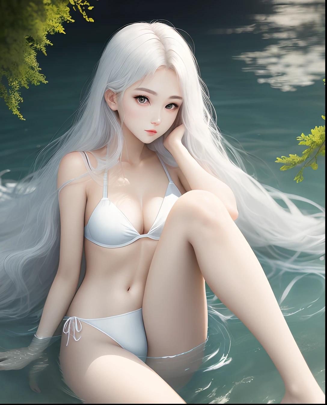female pervert,top Quority,Ultra-clear resolution,Clear eyes,plain face,s the perfect face,White skin,Perfect chest,with perfect legs,a color,Random environment