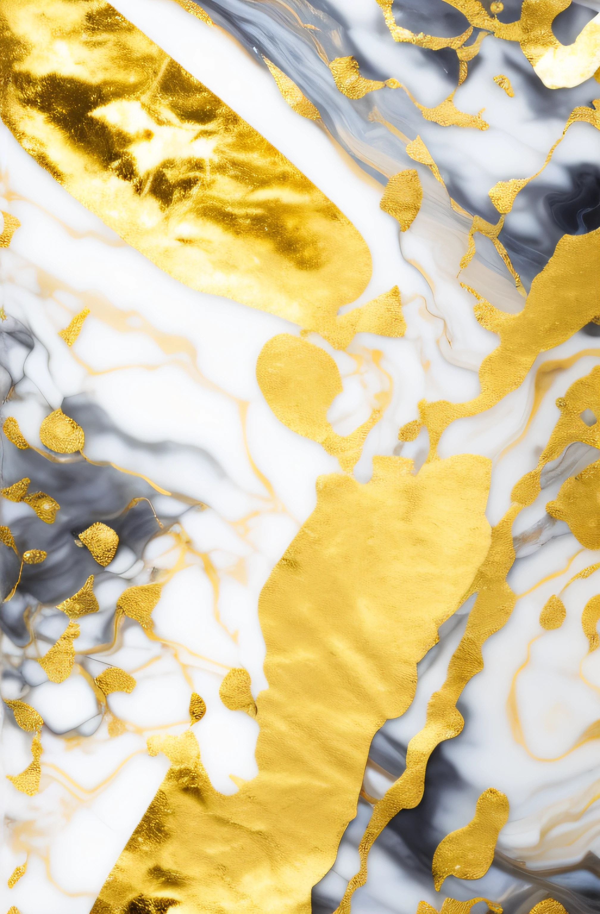 An image of Aalfid with a painting with gold paint and a black background, baroque marble and gold in space, touch of gold leaf, touch of gold leaf, gilded marbled paper background, marble and gold, Gold leaf art, marble and hint gold, ethereal abstract, gold leaf painting, spiritual abstract forms, gold layers, gold leaves, gold ethereal light