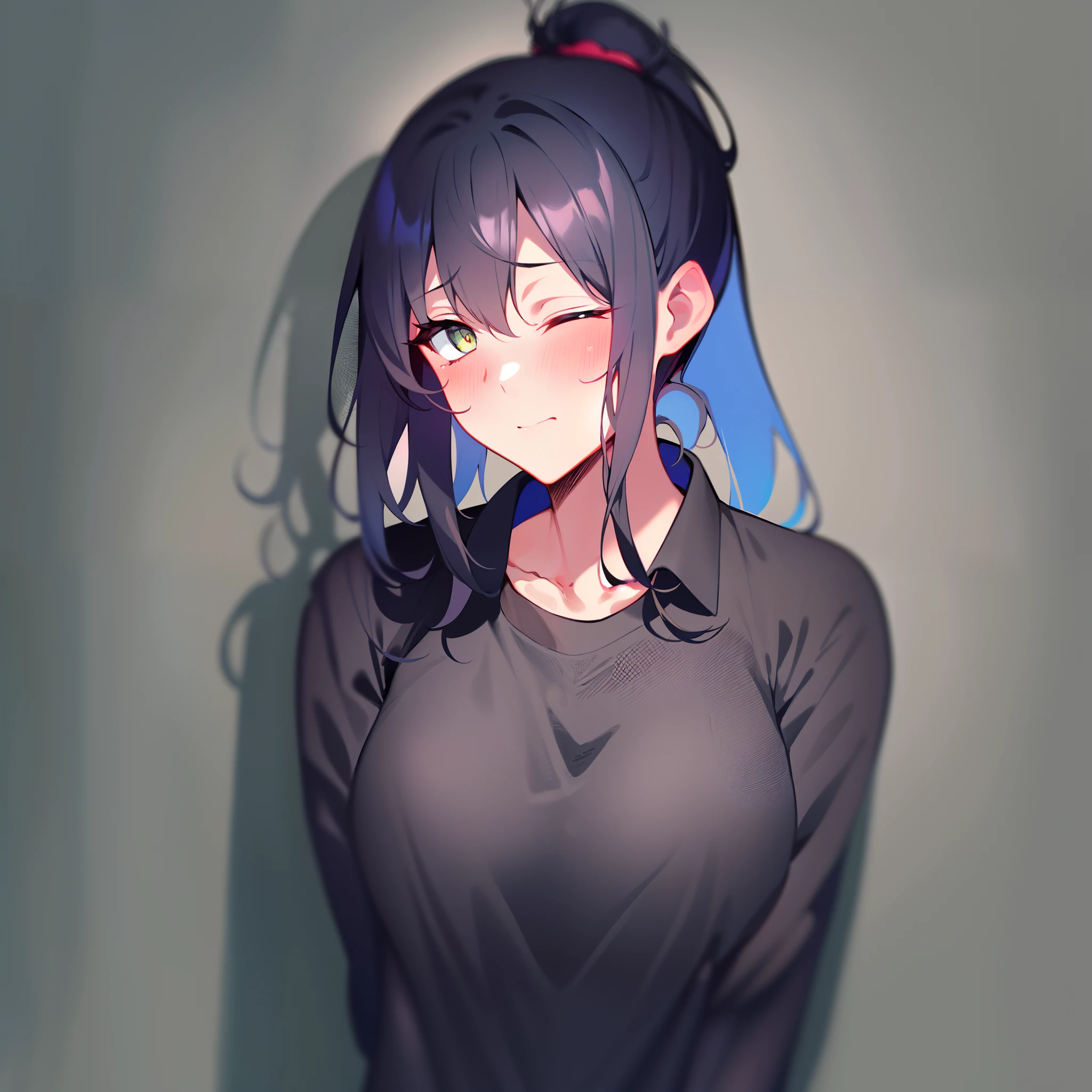 (8K, Best quality, tmasterpiece:1.2),\(eye detailed\),\(Facial features\),(\(Clothes detail details\)\),face expression(Shyness,One eye closed),(Poor milk),full bodyesbian,(Facial focus) ,Very detailed CG unity 8K wallpaper,hugefilesize,ultra - detailed,A high resolution,absurderes,beautidful eyes,Ray traching,dramatic shadow,finely detailled,Dramatic angles,Hyper-detailing,(1 girl:1.3),(Solo),girls ,Single ponytail,Black hair,Amber eyes,Wearing(Profiles of current students(Dark shirt and miniskirt)),In the women's restroom,Prepare to pee,have to pee
peeing self,Face blush