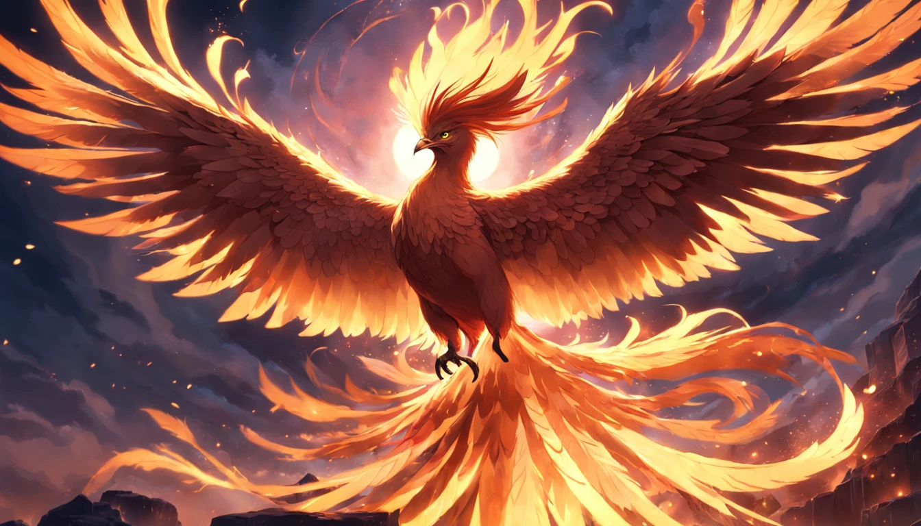the phoenix, A sacred bird in Greek mythology