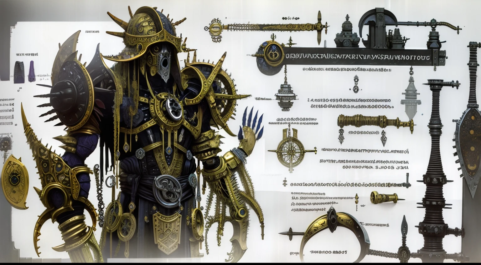 An alchemy observatory with a complex structure of the ancient parasite universe,decrepit,Realiy