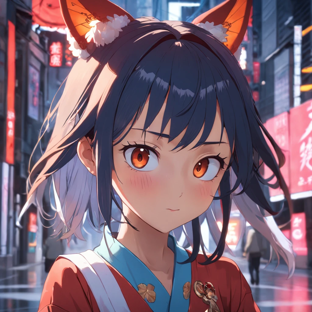 Cartoon-style logo,Renderman、Redshift、Octane,Render(Chinese Girl - 6500-v1.1:0.67)(RAW photo1:0.5)(bust,Full body like,Face in Focus),(Japanese anime films)(red colour,blue main tone)best qualtiy,tmasterpiece,illustratio,Extremely Delicately Beautiful,extremely detaile,CG,8k wallpaper,astounding,finedetail,tmasterpiece,best qualtiy,offcial art,the Extremely Detailed CG Unity 8K Wallpapers,absurderes,Unbelievable,Dreamy,hugefilesize,ultra - detailed,A high resolution,extremely detaile,Lots of action,and its rich gesture movements,(Beautiful Meticulous Girl,extremelydetailedeyesandface,beatiful detailed eyes,Loose long-sleeved jacket,Casual shirt left open,tight tshirt,Sexy shorts,himawari,florals,In the red maple forest,Emerald green lake,Golden Hawaii,flower sea,Deep in the forest,Deep forest creek,Incredible animals)