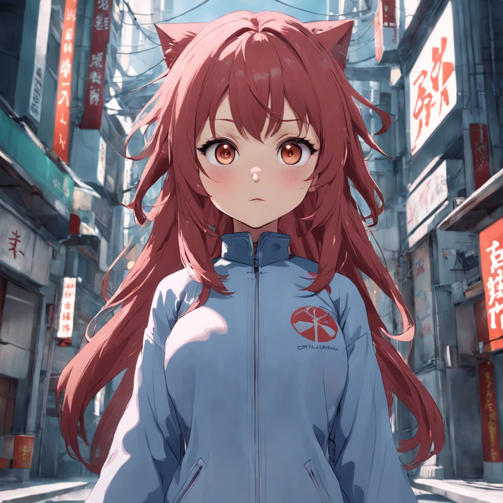 Cartoon-style logo,Renderman、Redshift、Octane,Render(Chinese Girl - 6500-v1.1:0.67)(RAW photo1:0.5)(bust,Full body like,Face in Focus),(Japanese anime films)(red colour,blue main tone)best qualtiy,tmasterpiece,illustratio,Extremely Delicately Beautiful,extremely detaile,CG,8k wallpaper,astounding,finedetail,tmasterpiece,best qualtiy,offcial art,the Extremely Detailed CG Unity 8K Wallpapers,absurderes,Unbelievable,Dreamy,hugefilesize,ultra - detailed,A high resolution,extremely detaile,Lots of action,and its rich gesture movements,(Beautiful Meticulous Girl,extremelydetailedeyesandface,beatiful detailed eyes,Loose long-sleeved jacket,Casual shirt left open,tight tshirt,Sexy shorts,himawari,florals,In the red maple forest,Emerald green lake,Golden Hawaii,flower sea,Deep in the forest,Deep forest creek,Incredible animals)