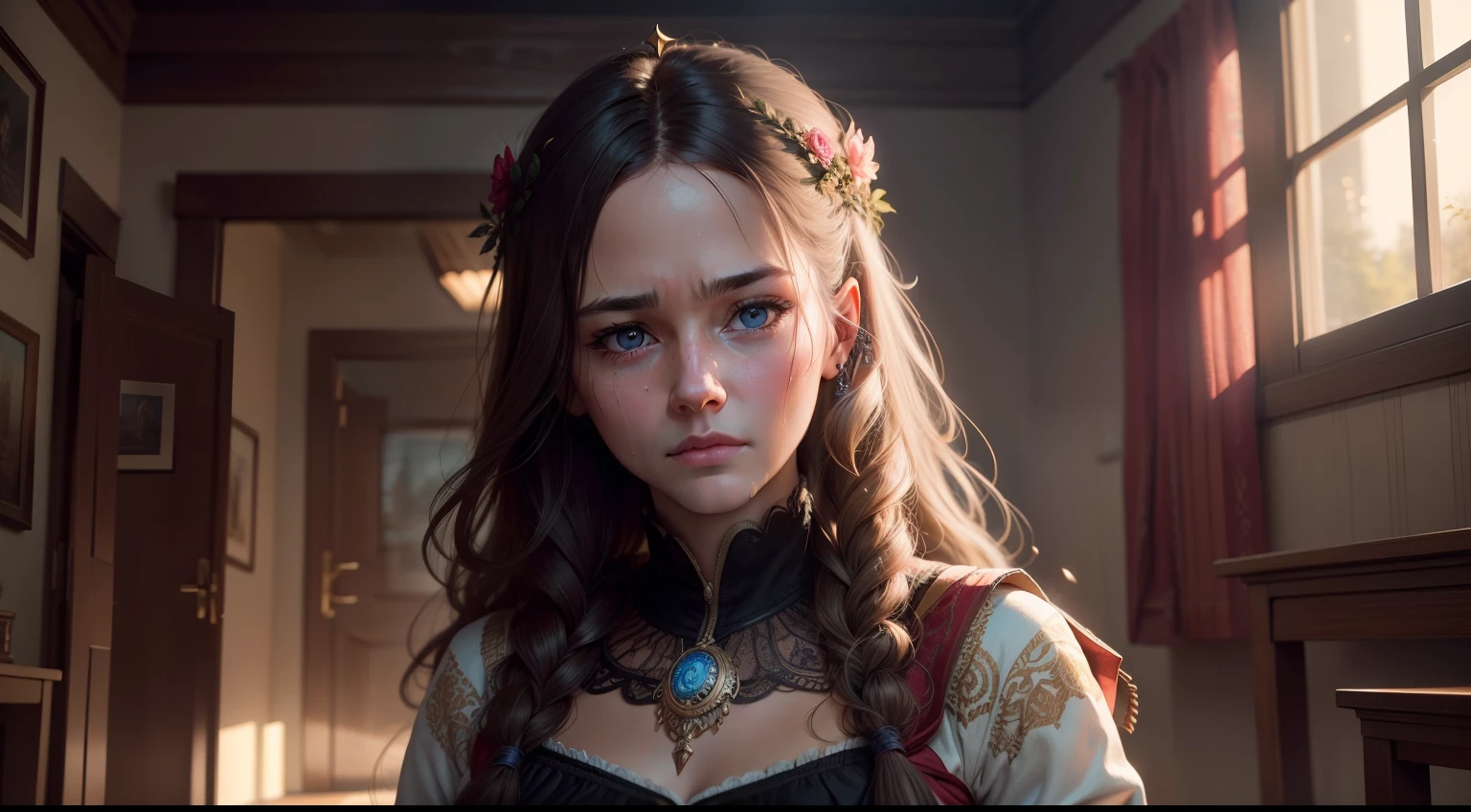 it's an insanely detailed and intricate emotional journey captured in photorealistic splendor