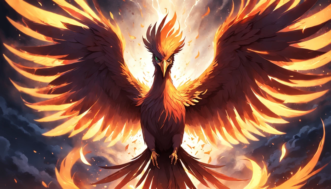 the phoenix, A sacred bird in Greek mythology