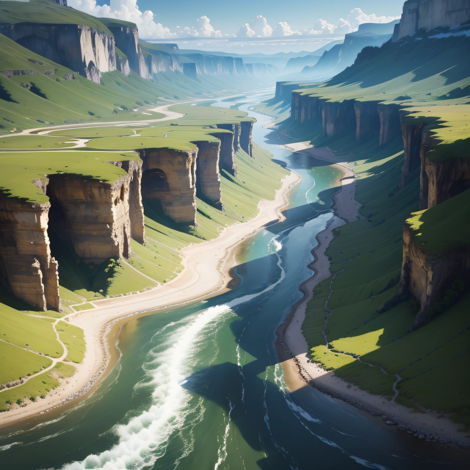 Heavenly rivers