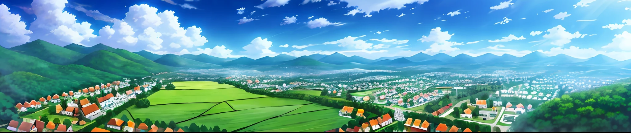 scenecy,ln the forest,villages,ben lo,Skysky,clouds,top-quality