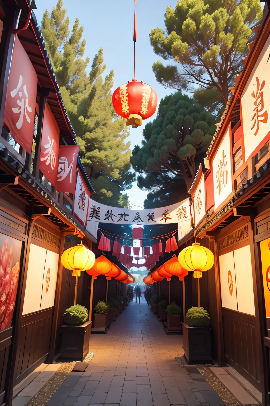Chinese lantern exhibition