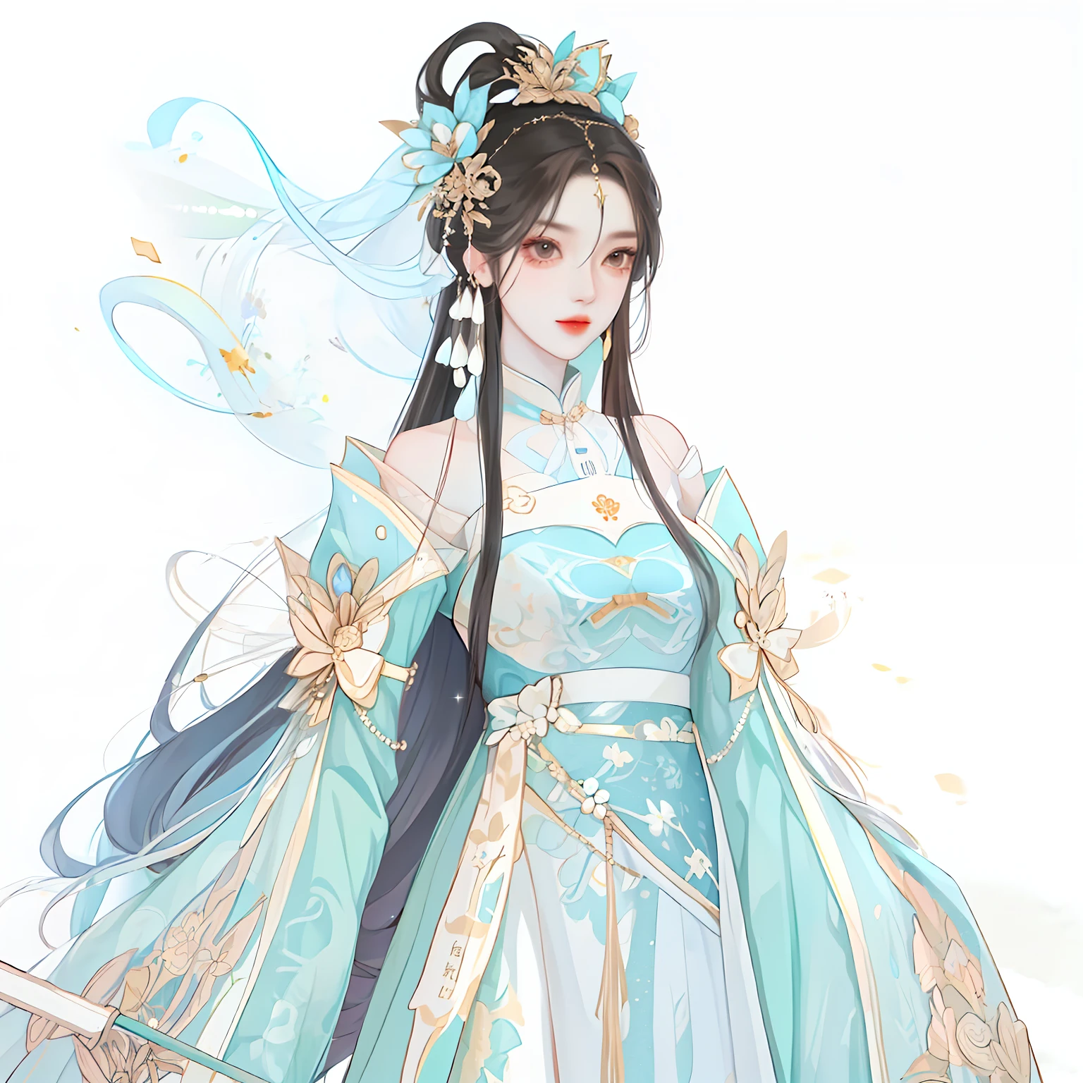 Western girl,Works of masters,Best picture quality,Higher quality,high detal, 超高分辨率, 8K分辨率, depth of fields, cinematic photogtaphy, intricately details, carefully, meticuloso, glorious, max detail, extreme beautiful, (((1girll, 独奏))), 18yr old,long whitr hair, brunette color hair, white skinned, A picture, tmasterpiece, (Best picture quality), Higher quality, high detal, 超高分辨率, in a panoramic view, Exquisite facial features, s the perfect face