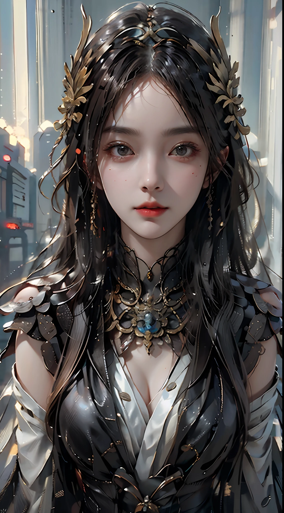 1girl, photo-realistic, best quality, 8k, RAW photo, intricate details, photorealistic, beautiful detailed eyes, quan