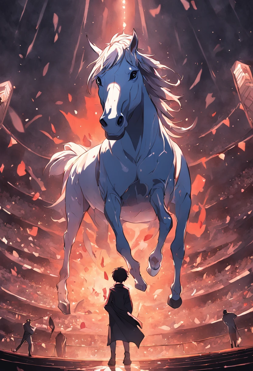 Poster close-up,There is a horse on it, Brazil, sao paulo, academia, Inspired by Almeida, Edu Sosa, Brazil, Asao Urata |, sao paulo, director: Fernando Grassi, Tai, Ezusio, author:Almeida Junior, Sempe, Master tablets, depiction, ando tadao
