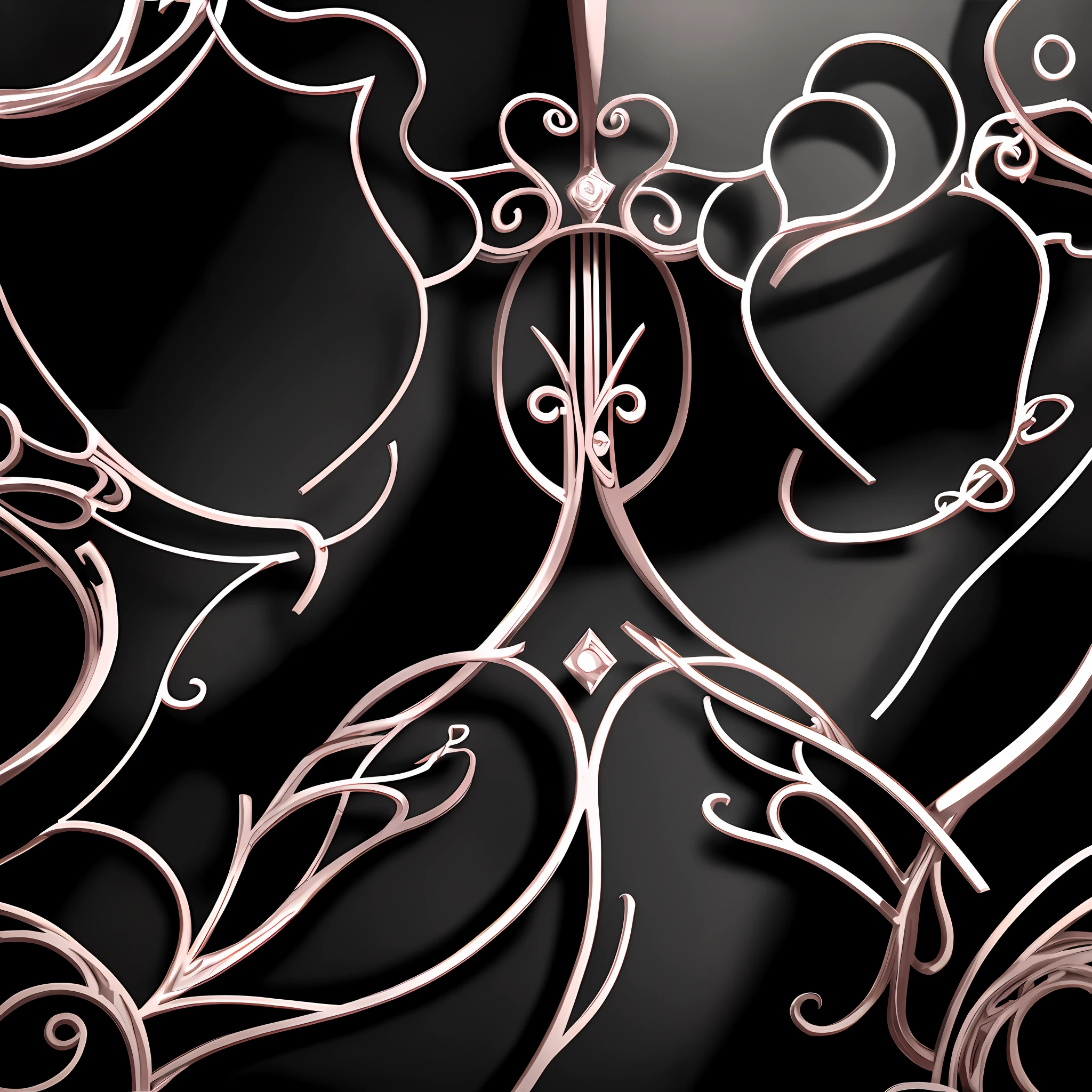 uma estrutura de metal decorativa, moldura em filigrana, num fundo colorido, raibow, Hearts and flowers intertwined, metal border, Backround colorido. Inkscape, borda preta, bordado de contorno rosa, fronteira em filigrana, gothic harts, moldura rosa colorida. d&d, Painel de arte vetorial para plasma CNC, arte vetorial para plasma cnc, design preto, Rosa Backround