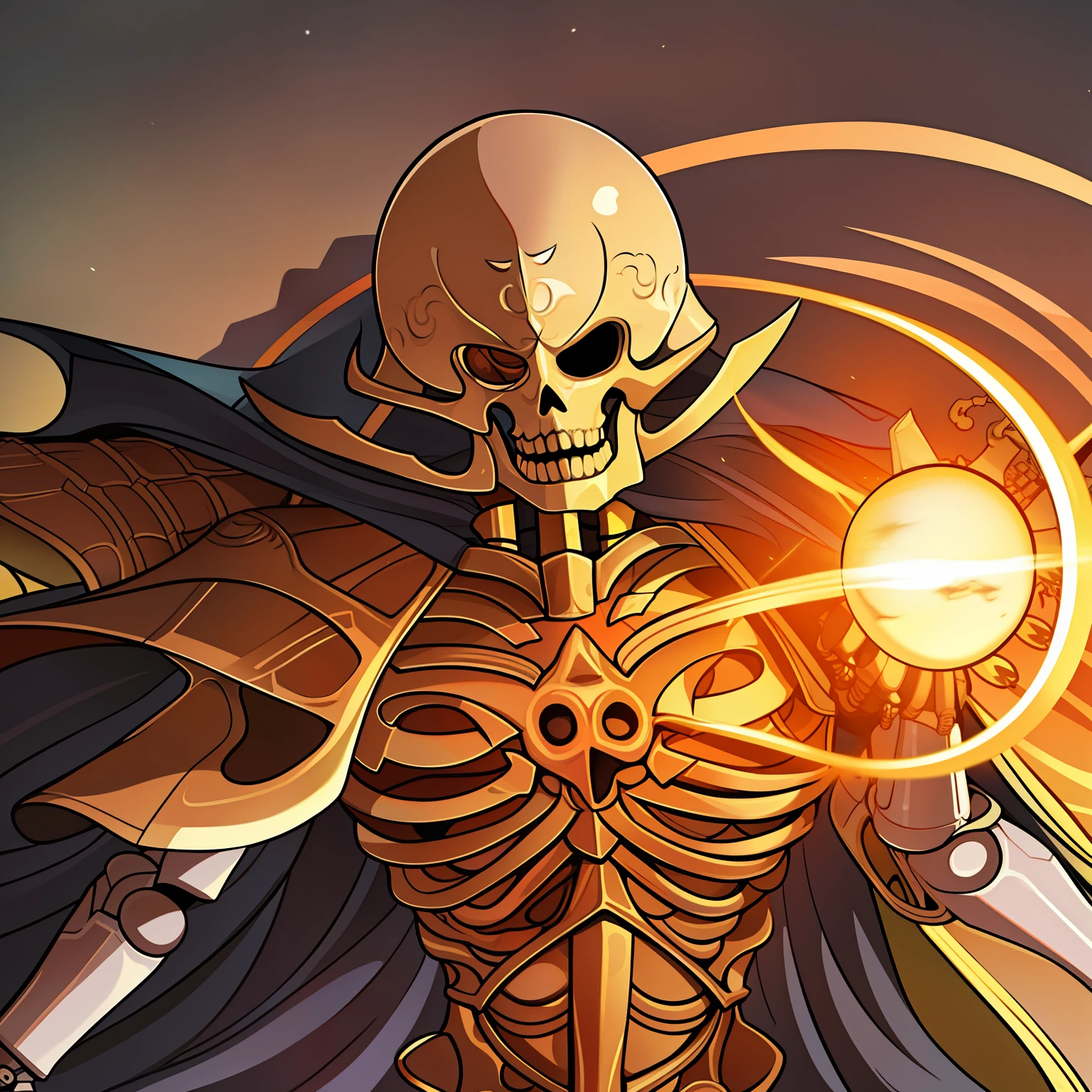 Skeleton Sun Paladin