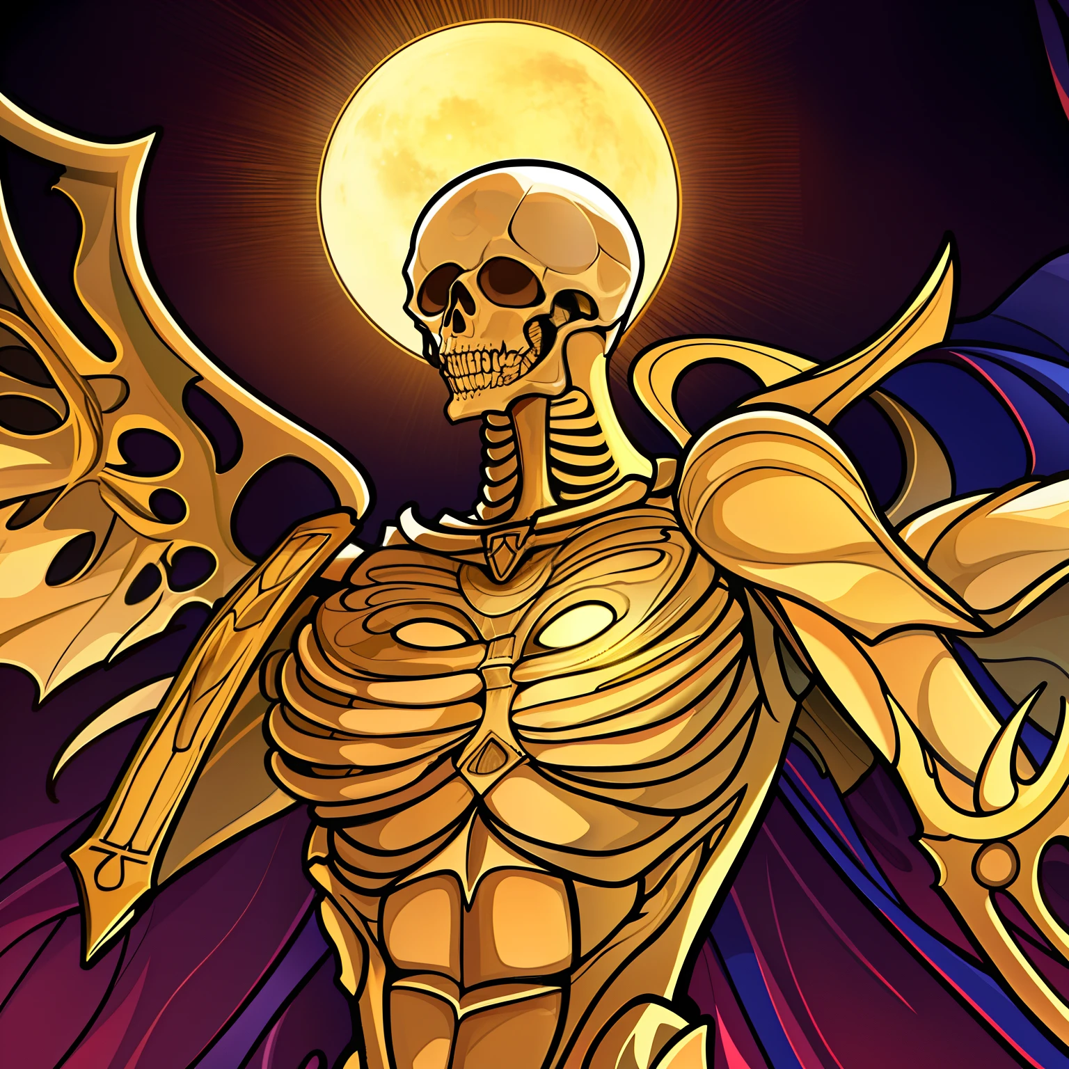 Skeleton Sun Paladin