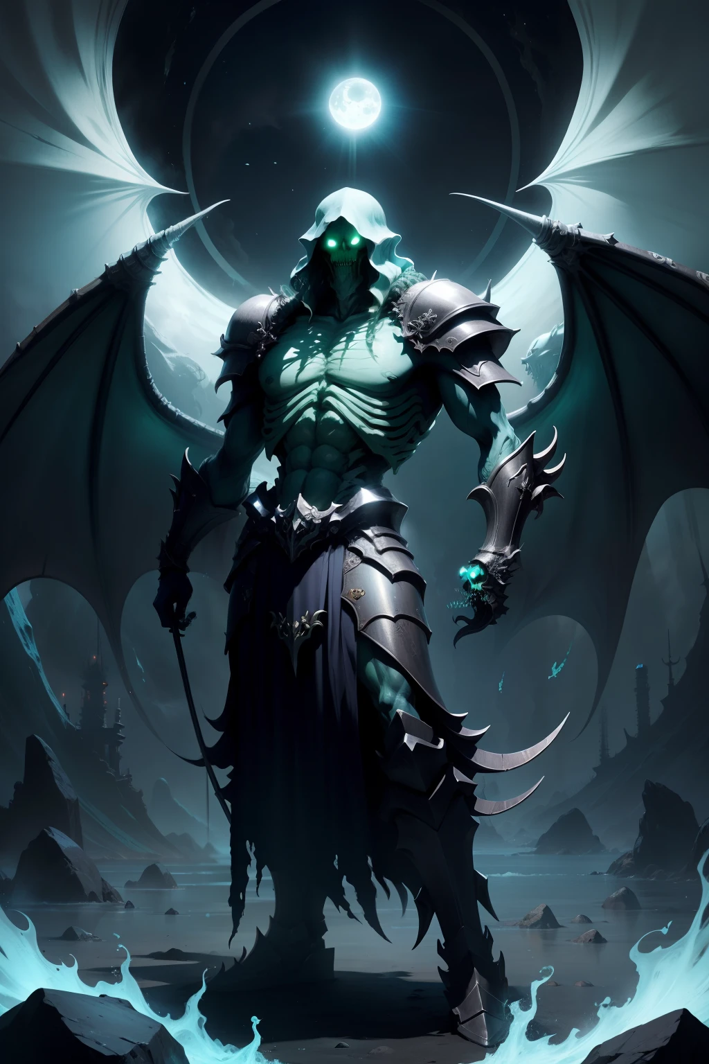 Cthulhu，Monster。Skeleton Sun Paladin