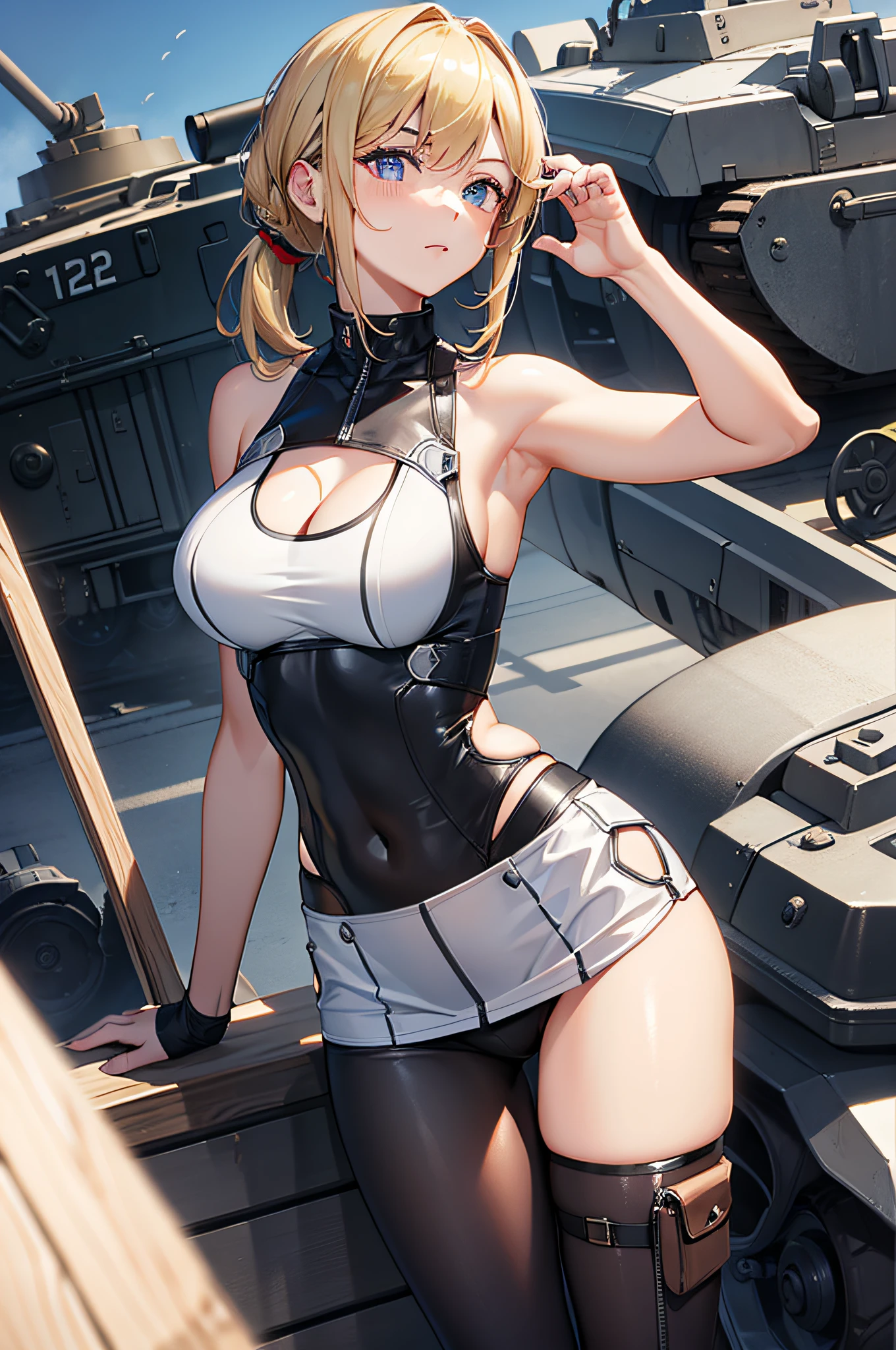 Masterpiece, Best quality, Tank uniforms，tanks