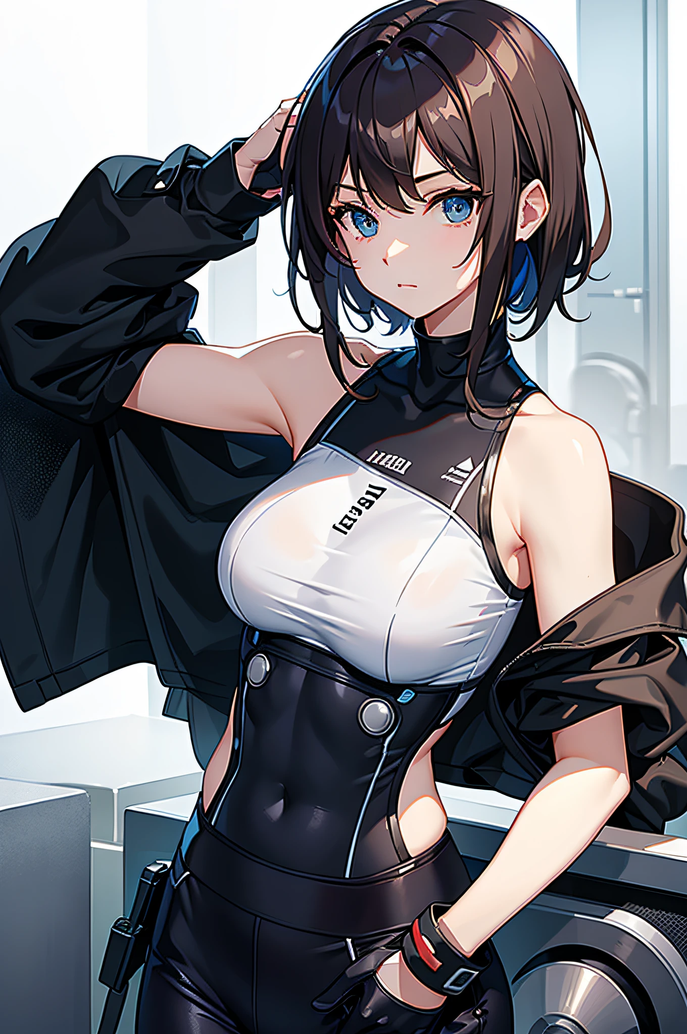 Masterpiece, Best quality, Tank uniform,tanks