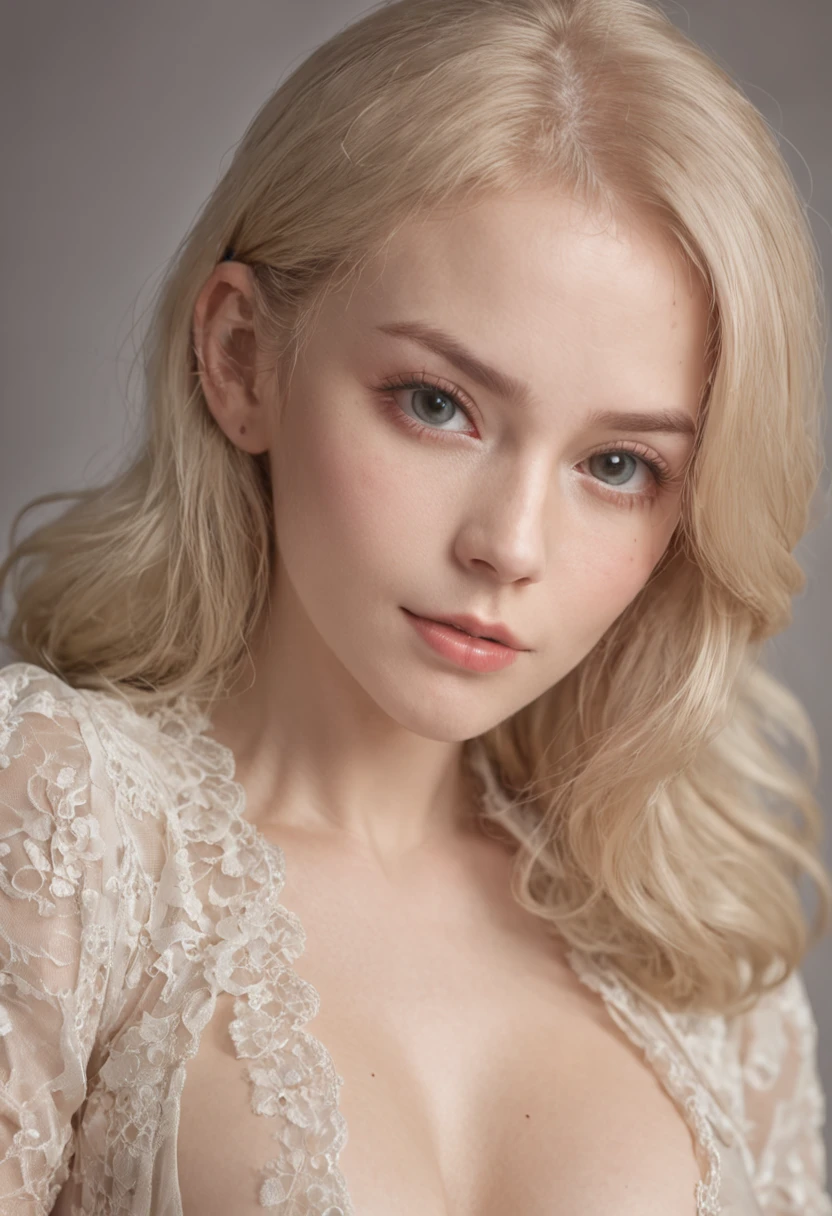 Loli, very detailed, 8k, blonde hair, 1 woman 30 years old, bubble top, short top, gym shorts, choker