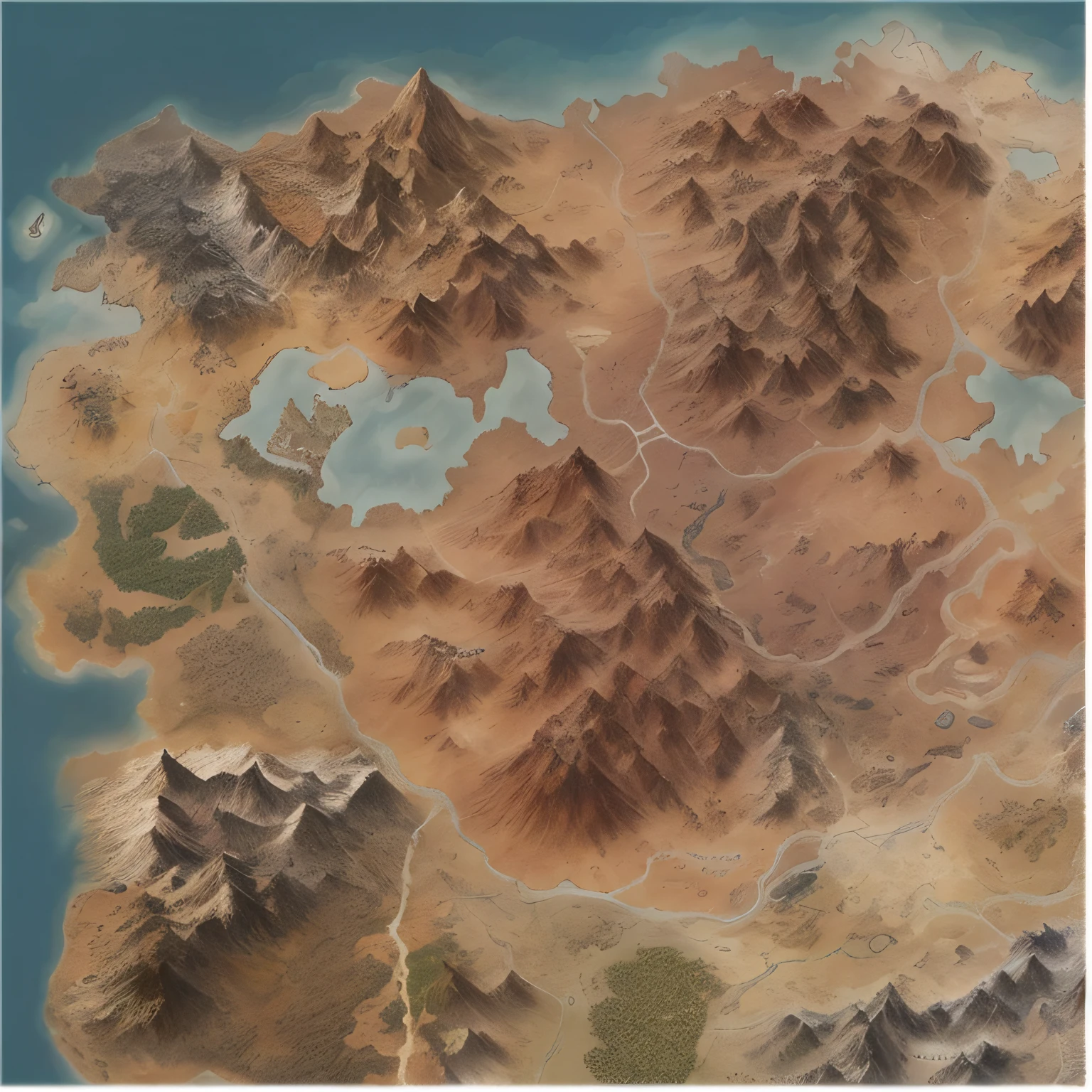 Mountain map with close-up of lake, Detailed fantasy map, ancient fantasy regional map, steam workshop maps, game map matte painting, an isometric fantasy map, Fantasy map, simple fantasy map, D&D style fantasy map design, highly detailed map, Extremely detailed D&D Map, Map of Patrion, Fantasy world map, highly detailed terrain