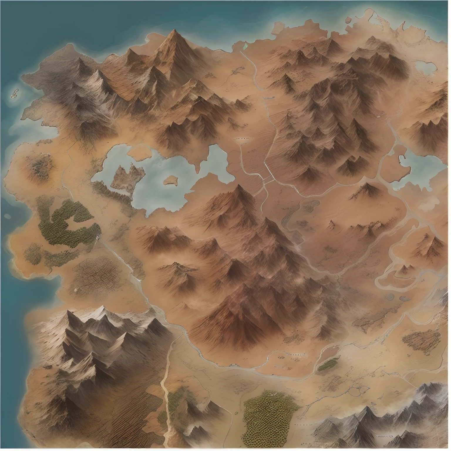 Mountain map with close-up of lake, Detailed fantasy map, ancient fantasy regional map, steam workshop maps, game map matte painting, an isometric fantasy map, Fantasy map, simple fantasy map, D&D style fantasy map design, highly detailed map, Extremely detailed D&D Map, Map of Patrion, Fantasy world map, highly detailed terrain
