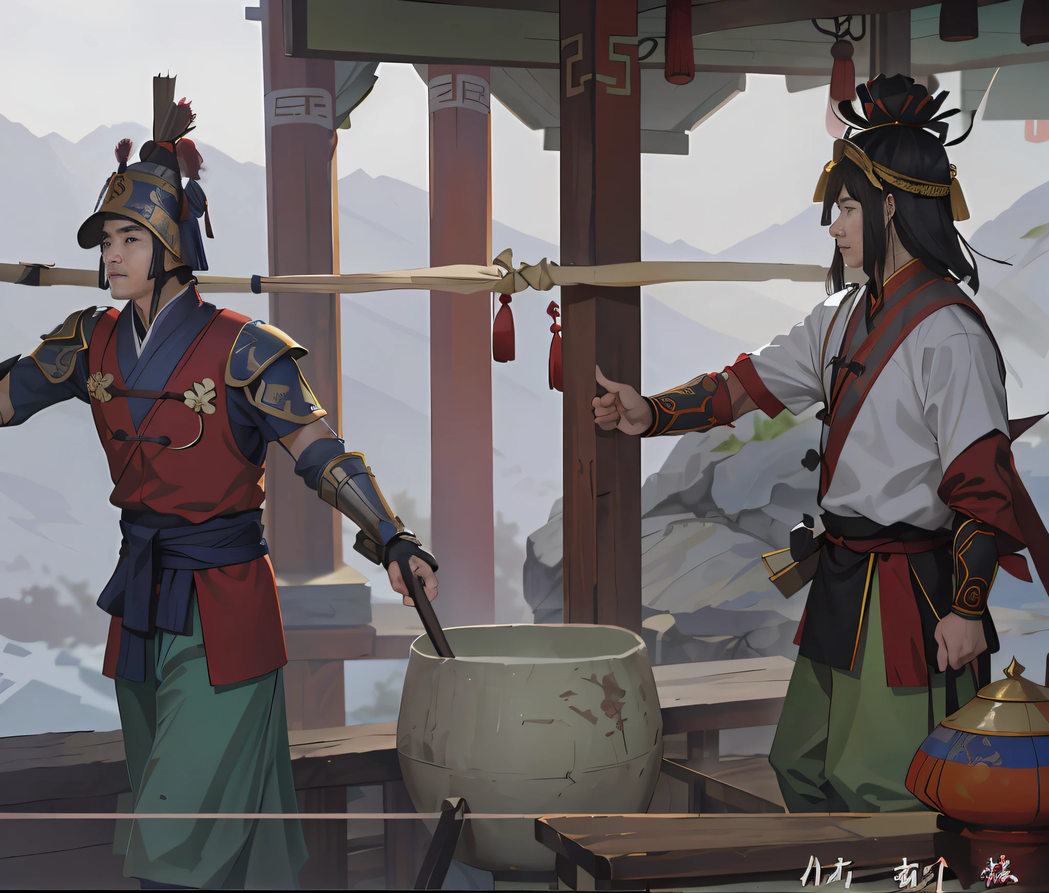 Chinese style, realistic style, rich details, full body, real photos