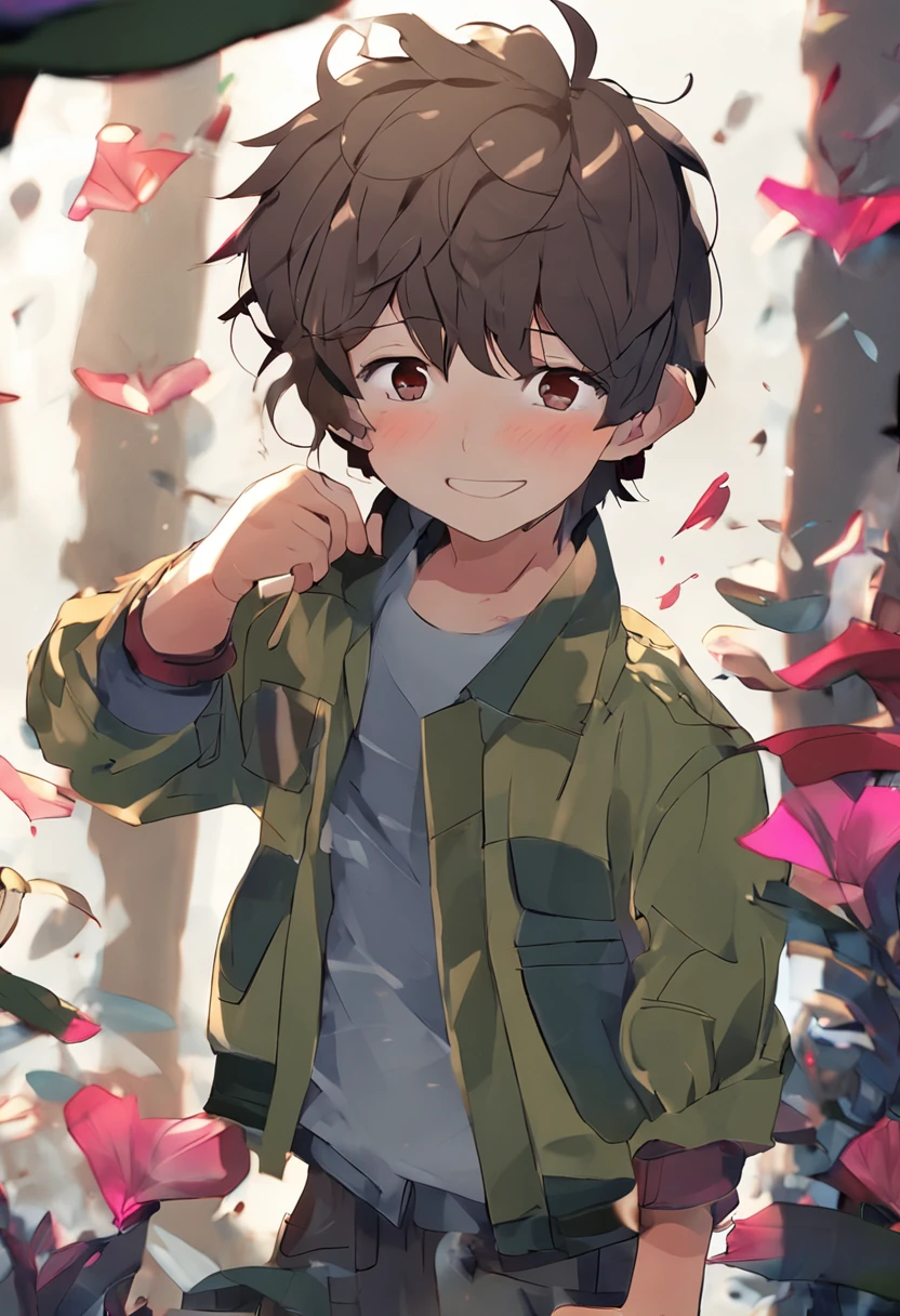 1 boy cute happy