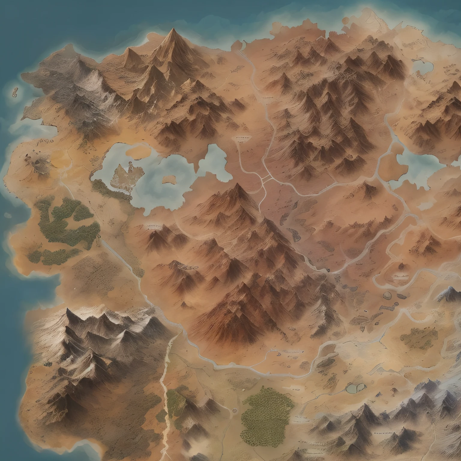 Close-up of mountain map with lake, Detailed fantasy map, ancient fantasy regional map, Fantasy map, steam workshop maps, game map matte painting, an isometric fantasy map, simple fantasy map, D&D style fantasy map design, Extremely detailed D&D Map, highly detailed map, tamriel, Fantasy map, Grid-free DND map