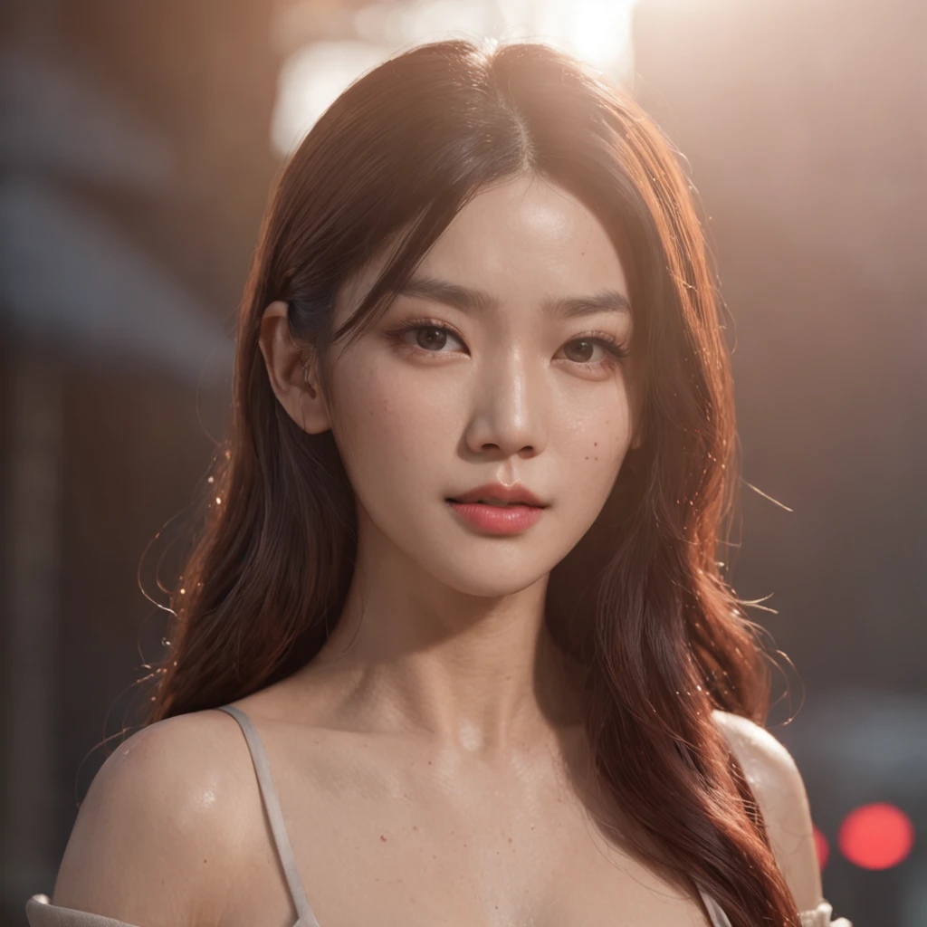 (professional 3d render:1.3) af (Realistic:1.3) most beautiful artwork photo in the world,Features soft and shiny female, South Korean, Asian, ((Very hot woman, fantasy, defined features woman wet kind look, big breasts, long hair in model pose, Fantastic location, cinematic professional modelling environment, outdoors)), full body 8k unity render, cinematic lighting, heavyshading, Detailed, Detailed face, (vibrant, photograph realistic, Realistic, Light, Bright, Sharp focus, 8K), (Designer slit gown:1.4), (((sli dress))), (Intricate:1.4), decadent, (Highly detailed:1.4), Digital painting, rendering by octane, art stations, concept-art, smooth, Sharp focus, illustration, Art germ, (loish:0.23),((Bright and outdoor city background:1.3)),