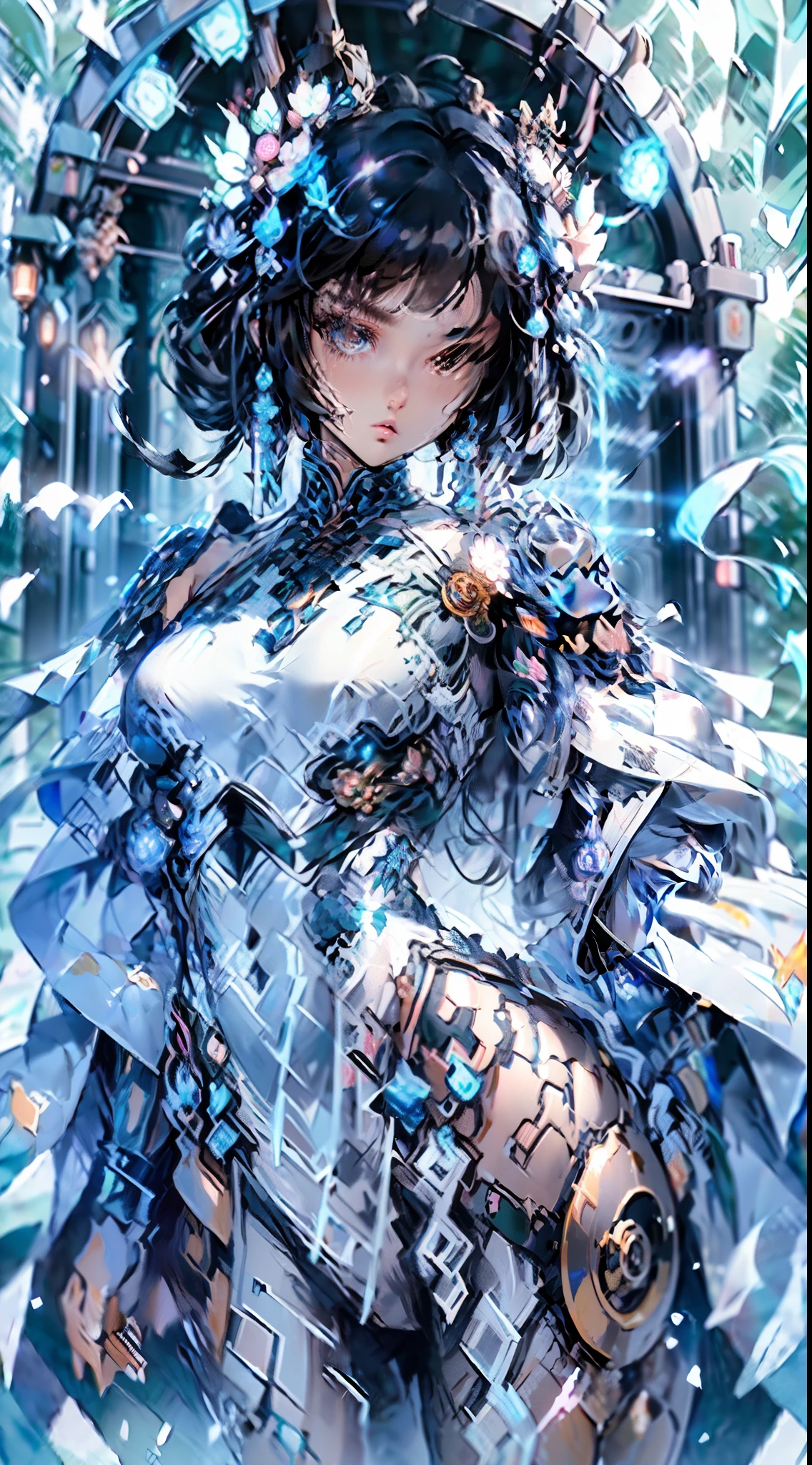In the beautiful illustration of this super-grand scene,The ultra-long-range lens is shown(Eight unique centaur characters9.9),They all have their own characteristics,Vivid and interesting。Radiant angelic centaurs from the heavenly realm,To the hellish centaurs surrounded by nightmarish flames,And then to the Wind Immortal Centaur dancing in the air,There are also one-horned centaurs surrounded by thunder and lightning,and mechanical centaurs that shine with metallic light,And then to the powerful dragon centaur with colored dragon scales covering the whole body,The elegant and agile elf centaur always wears a flower crown with its slender and graceful lines,Enchanting and charming Tiflin centaurs。Each character has their own unique charms and abilities。The illustration uses advanced artistic techniques and tools,(Divide the scene into sections by geometric arrangement:9.9),Each section corresponds to a centaur character,This makes more efficient use of space。Through Midjourney's advanced brush tools、Color palette、Material packs and model packs,Exquisite costumes and equipment are designed for each centaur,Enhances the character's personality and visual appeal。The scenery in the illustrations is stunning,There are changing skies、rainbowing、extreme light、Stars and Moon。Incorporating iconic landmarks such as Mount Everest,and fireworks、tranquil lake、Natural and urban elements of waves and neon lights,Creates a magical atmosphere。The centaurs showed off their skills and equipment in a variety of environments,This is true even in extreme alien landscapes。(Use Midjourney's tools、Material packs、Texture tools、The color palette makes depicting details vivid and realistic9.9),From intricate hairstyles and clothing to authentic textures,Enhances the realism of the characters and surroundings。The fusion of multiple art styles adds movement to the centaur's movement at all angles,The overall visual experience is further enriched。The final illustration was described as a "master
