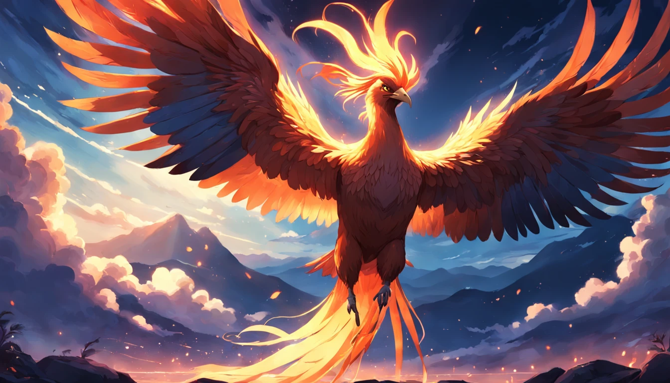 the phoenix, A sacred bird in Greek mythology