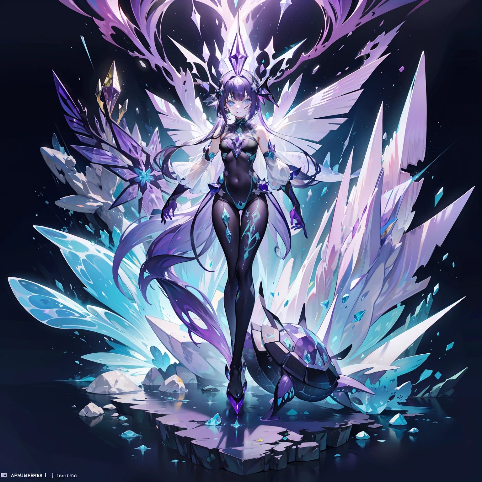 k/da evelynn, ALL OUT \(leagueOfLegends\), sexy killer woman with silvery-white hair in lingerie, stockings, thighs and blue jacket, with a plunging neckline, beautiful eyes, beautiful face very detailed, very detailed