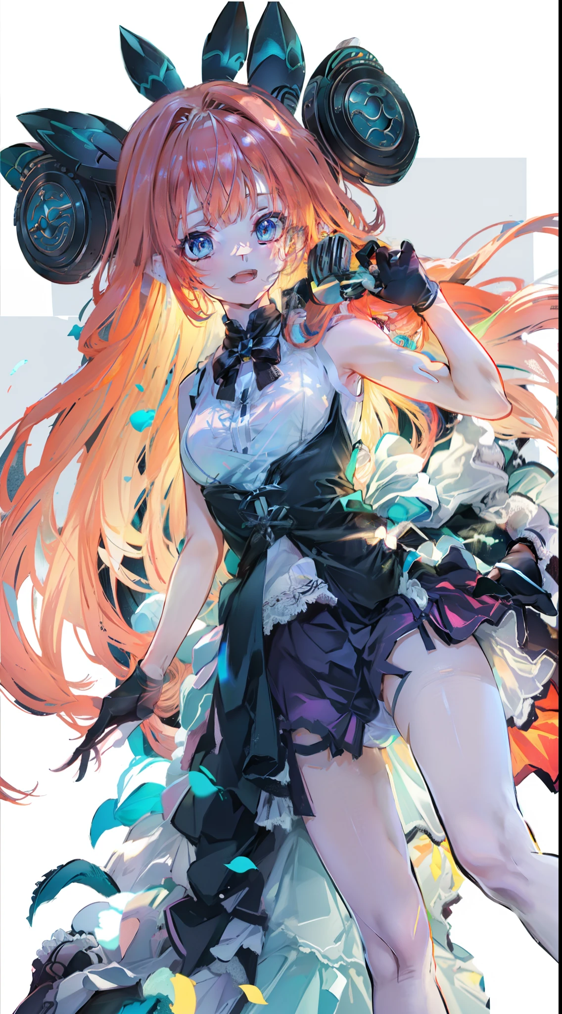 Anime girl with red hair and hat on the beach, Detailed digital anime art, Anime goddess, Beautiful full-body portrait of nano, Detailed anime character art, Popular on ArtStation pixiv, Extremely detailed Artgerm, 2.5 d CGI anime fantasy artwork, Beautiful seductive anime woman, Detailed anime artwork, (((from frontal, double view, full body, three-dimensional painting, standing, nude, nude, nude, cleavage, barefoot, The crotch gap is clearly visible, the crotch gap is clearly defined)))