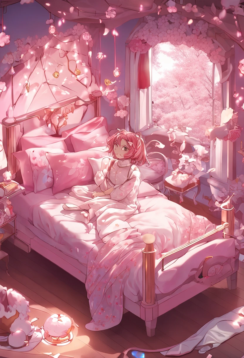 Magical girl Sakura bed