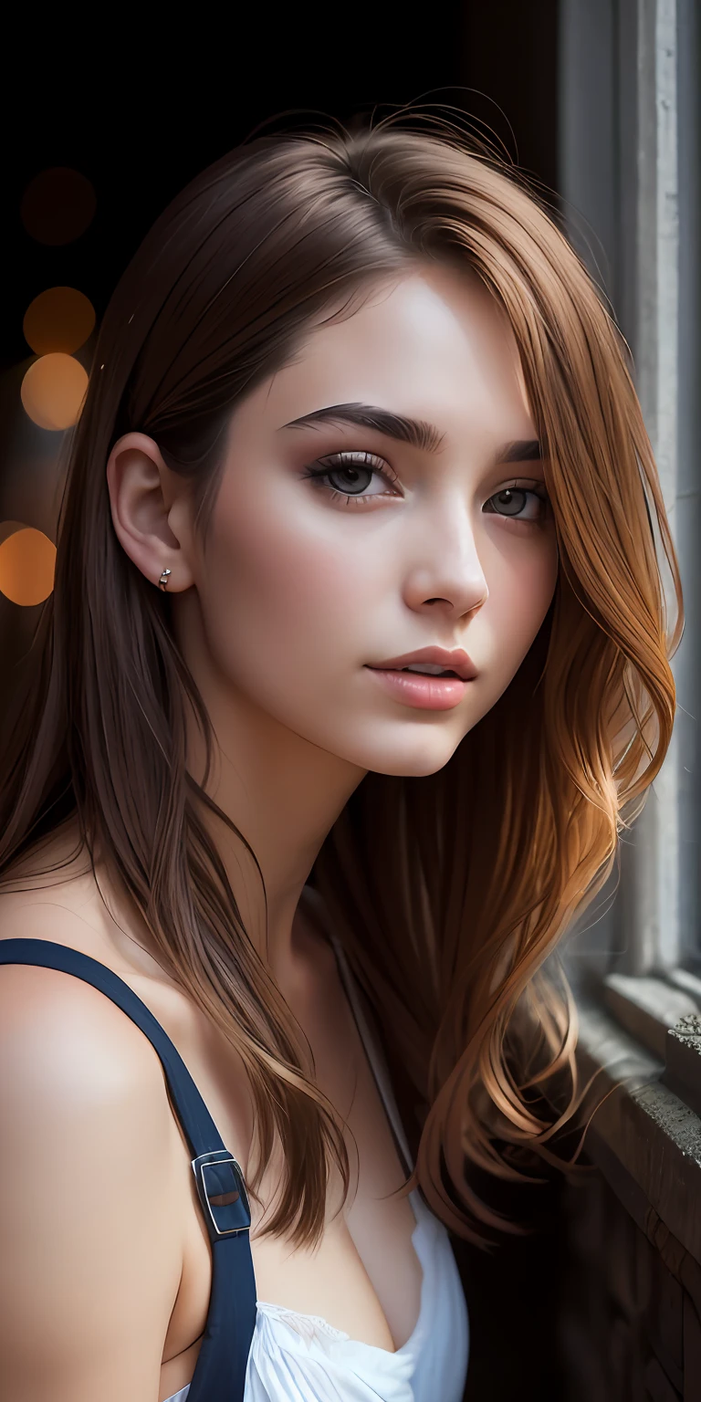 Photo of a 20-year-old European girl, raw, Beautiful woman, (Straight bob bronze hair), ((Portrait)), ((Detailed face:1.2)), ((detailed facial features)), (finely detailed skin), pale skin, ,London Bridge on the back、Look at me while standing, London、shortpants、A sexy(cold color), moist, moist, Reflectors, (masutepiece) (perfectly proportions)(photos realistic)(Best Quality) (Detailed) photographed in a Canon EOS R5, 50mm Lens, F/2.8, nffsw, (8K) (Wallpaper) (Cinematic lighting) (Dramatic Lighting) (foco nítido) (Convoluted) Fashion, From above