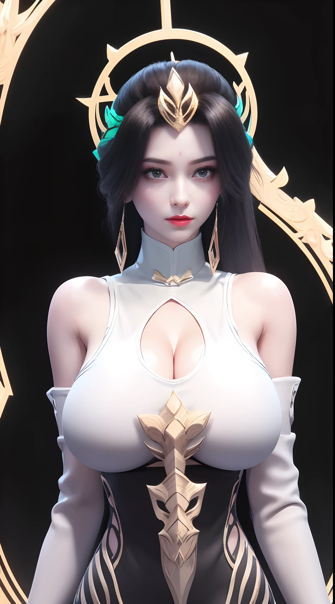ultra realistic 8k cg, flawless, clean, masterpiece, professional artwork, famous artwork, cinematic lighting, cinematic bloom, perfect face, beautiful face, fantasy, dreamlike, unreal engine 5, science fiction, lace, lace trim, lace-trimmed legwear, luxury, jewelry, diamond, gold, pearl, gem, sapphire, ruby, emerald, intricate detail, delicate pattern, charming, alluring, seductive, erotic, enchanting, hair ornament, necklace, earrings, bracelet, armlet,halo,autumn.
((,1girl, pov,best quality,)) ,((((,1girl, solo, (huge round breasts:1.5), (black:1.5) dress, half body, (looking at viewer:1.5), walking down on street, bokeh))))