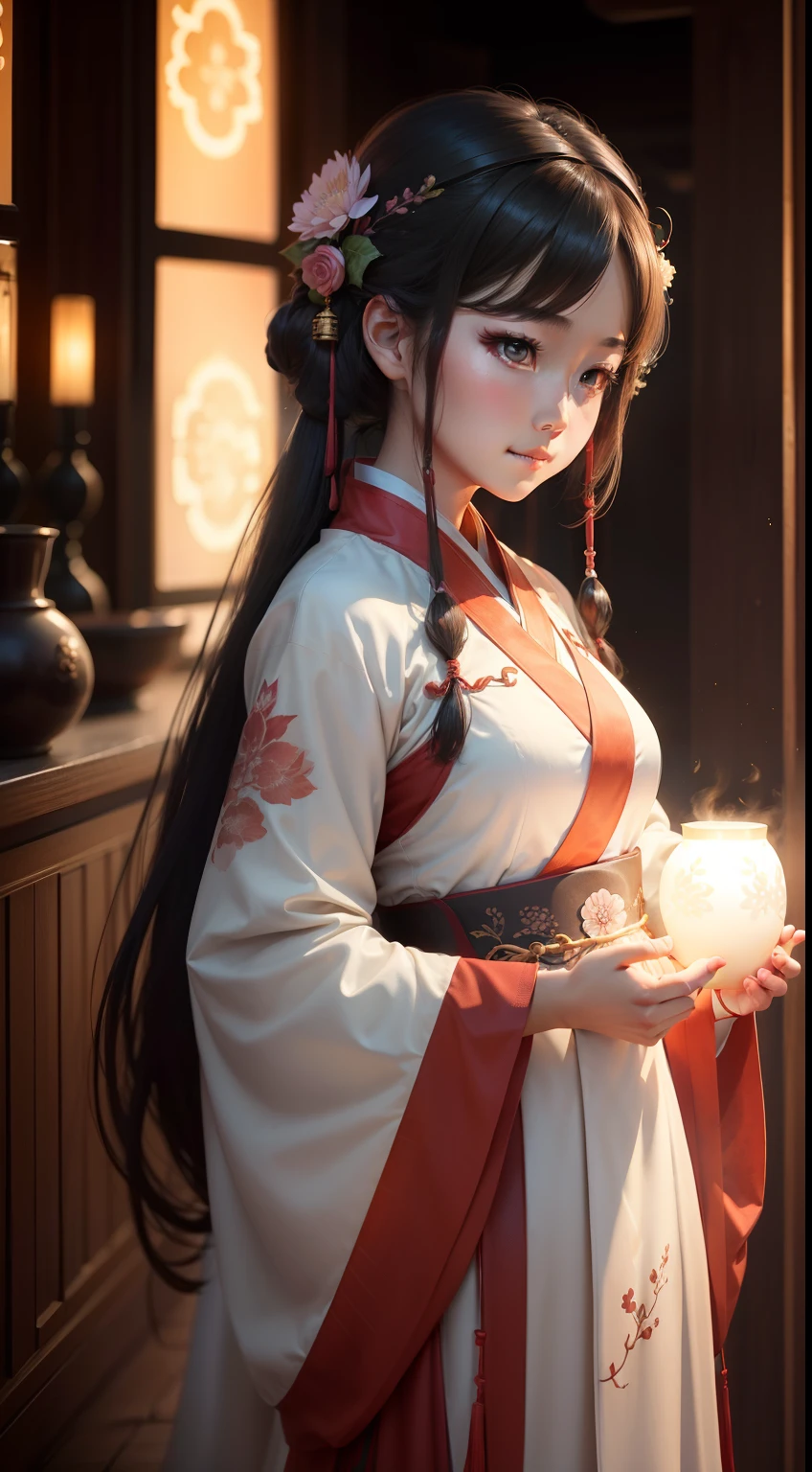 mooncake, rabbit, mid-autumn festival, girl