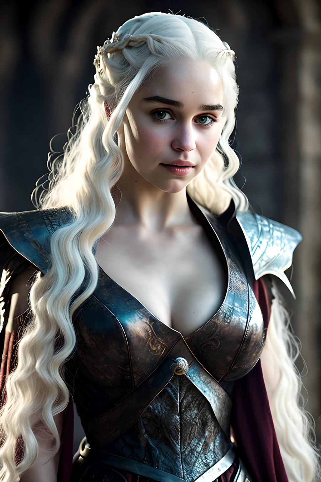 Royal Satin dress, Perfect eyes, flawless Beauty, pierced eyes, Masterpiece, Daenerys Targaryen, Gorgeous woman, queen, Queen Lady, Princess of Dragonstone, black mole on breast, The Unburnt, Queen of Meereen, Queen of the Andals, the Rhoynar and the First Men (claimant), Protector of the Seven Kingdoms (claimant), Khaleesi of the Great Grass Sea, Breaker of Shackles, Mother of Dragons, The One Who Was Promised, Lady of Dragonstone , 45 years Old, she is a Full growned lady now, beautiful mature lady, the queen, milf beauty, mature queen, Best quality, a small, charming Beauty, a captivating woman, fully ripen milf body, lustful queen, alluring appearance, unrivaled beauty, wonderful breasts, large breasts, mediaeval erotic costumes, a Game of Thrones-inspired costume, a close-up of a woman from the middle ages, Daenerys Targaryen, Daenerys, resembles Emilia Clarke, Emilia Clarke, scene from "Game of Throne," deep cleavage, warrior princess, healthy body, perfect thick body, attractive figure, fleshy body, style of "Game of Throne," beautiful lady, beautiful woman, mediaeval clothes, stunning woman, 8K, insane details, dress made of clothes and jewelry, perfect hair, styled hair, high clarity eyes, perfect hands, perfect fingers, perfect eyes, skin pores, stunning beauty, beautymarks on her breast, beautymarks on her breast gives her more charm, black moles, insane skin texture, high quality skin, skin pores, ultra HD, 32k, beautifully styled braided hair,