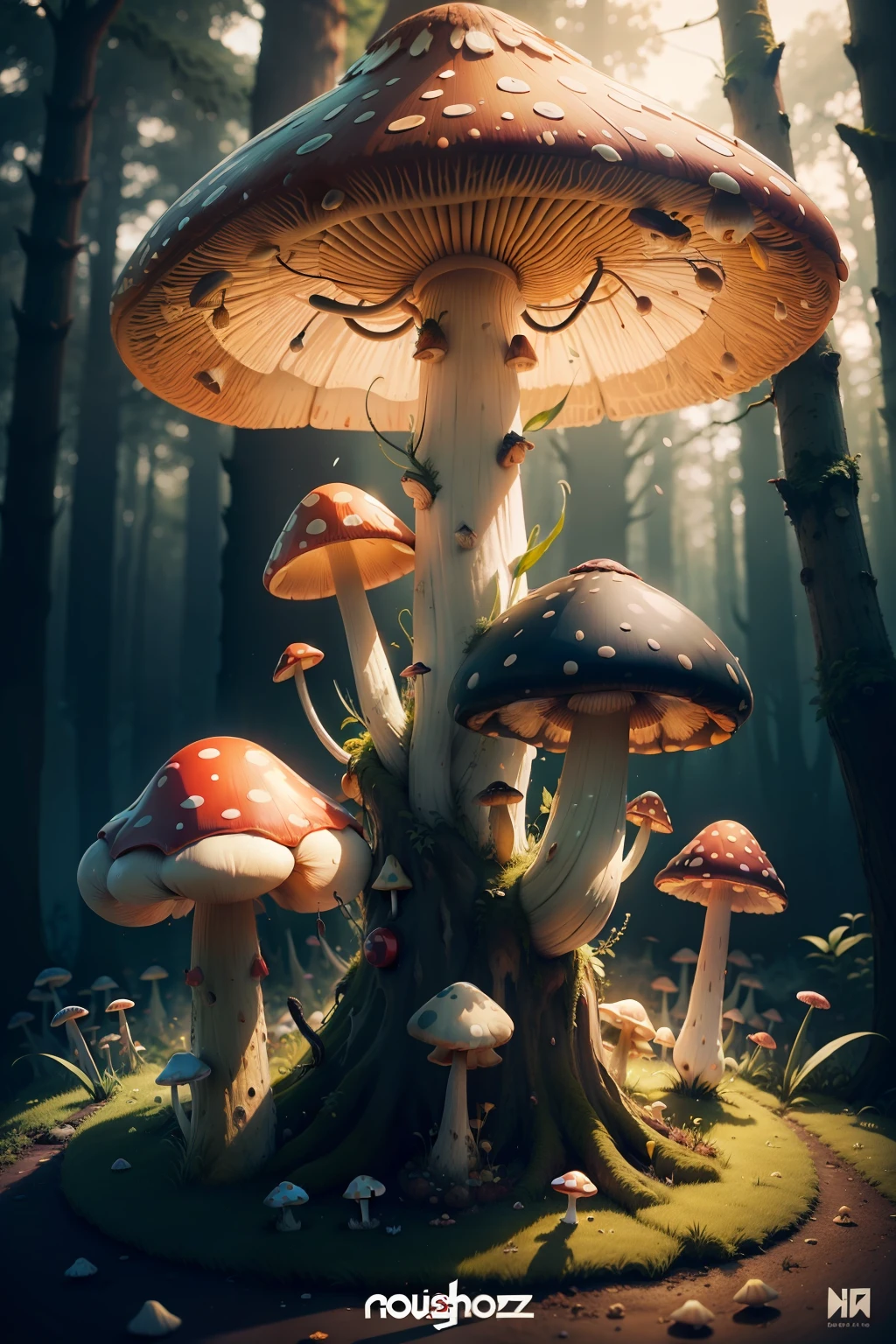 Gzuz on mushrooms, Light haze