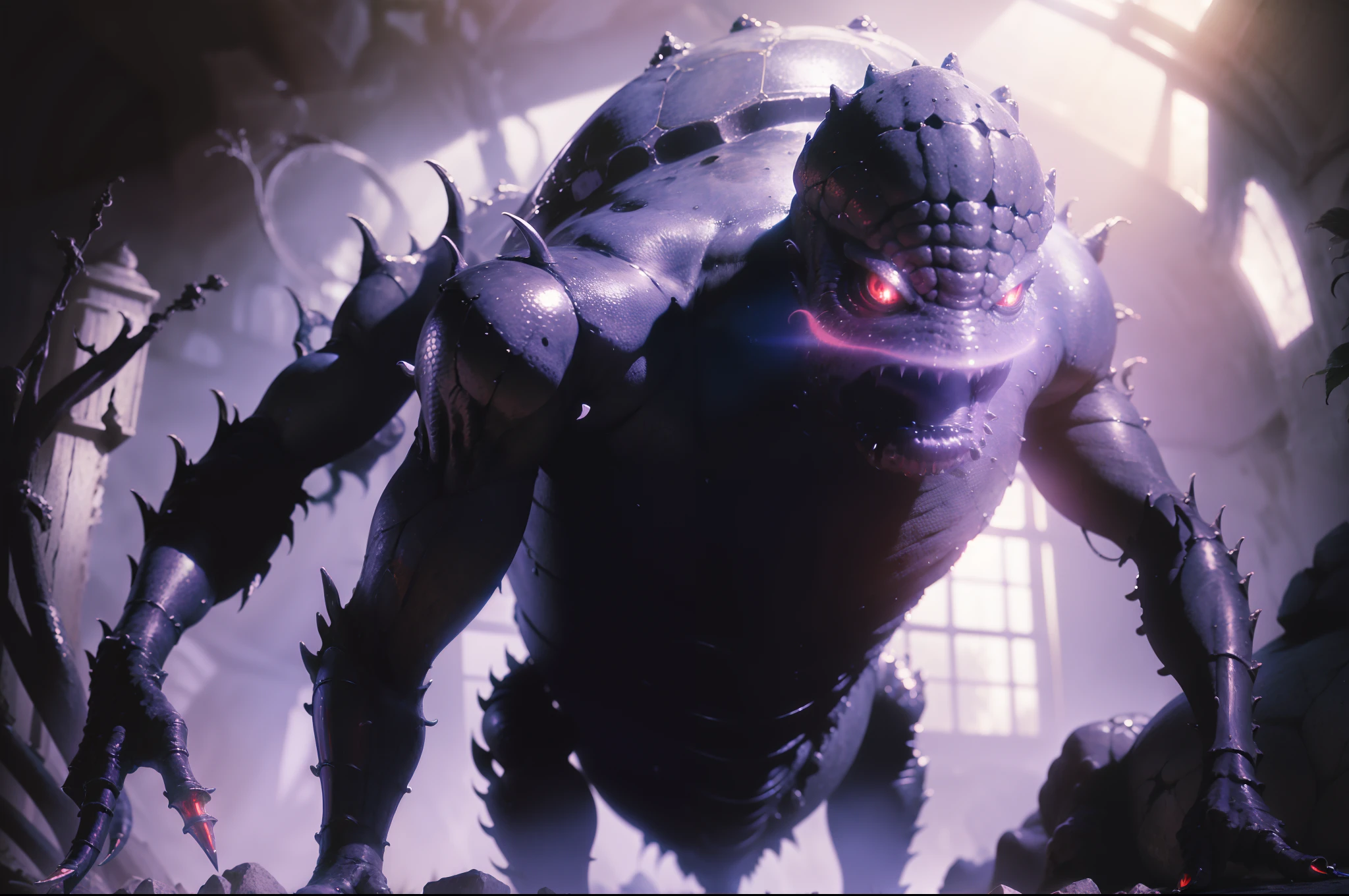 anthropomorphic turtle,Demon spiders,Female spiders,k hd,8K,best photograpy,Vitreous luster
