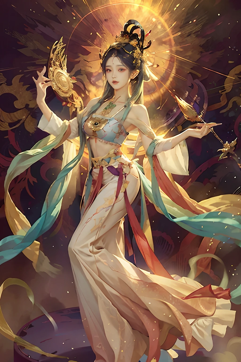 (picture quality|picture|art style): best quality, billions of details, amazingly delicate CG, Unity 8K wallpaper, (scene|subject): Guoshi in yellow robe, (inspiration): Kanto, Xu Bing, Qiu Qiming, (beautiful male death): Zhang Han, Zhu Yilong, (inspiration): SWISS, Liu Nan, Yu Yang.