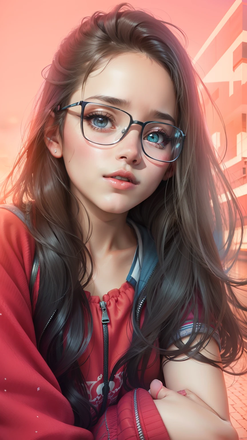 Cute girl realistic face 1k resolution teenage girl background change reality