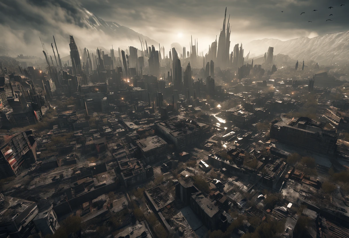 Invading aliens,uncanny,Inhuman appearance,Murderous,Full body like,combats,The city was destroyed,of a real,Facial features are carefully depicted,Realistic skin texture,Dark style,depth of fields,high light,Real light,Ray traching,oc rendered,Hyper-realistic,best qualtiy,8K,Works of masters,super-fine,Detailed pubic hair,Correct anatomy,sharp focus on eyes,Bokeh,Facial features are carefully depicted