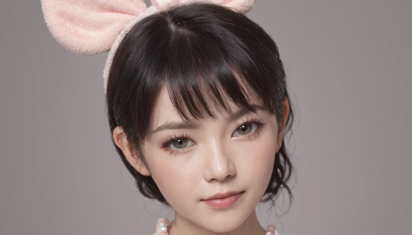(Touching the dildo with both hands)、8k、cute、Adult Girls、detailed、Braid your hair in an intricate way、Twin tails、Looking into the camera、A small cleavage is visible